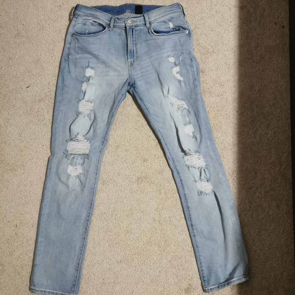 H&M Trashed Skinny Jeans